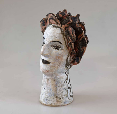 Christina Renker, kleiner offener Kopf, 2025 <br /><strong>VERKAUFT</strong>