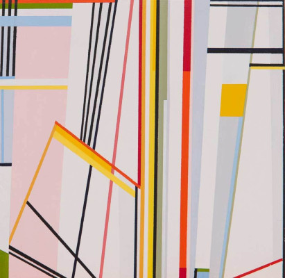 Inga Rensch, o.T., 2002 <br /> Acrylfarbe auf Holz, 22,5 x 22,5 cm <br /><strong> Startpreis 290 € </strong>