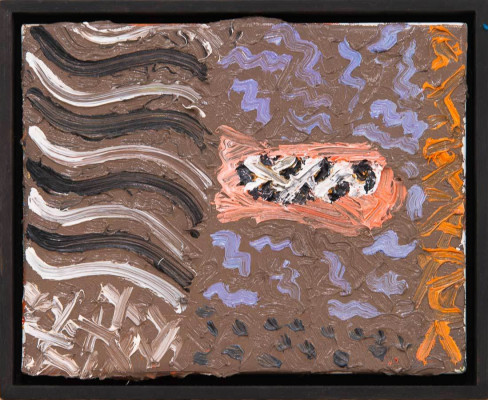 Michael Kain, Lisa, 2022 <br /> Öl auf Leinwand, 24 x 30 cm <br /><strong> Startpreis 300 € </strong><br /> Rahmen optional 20 €