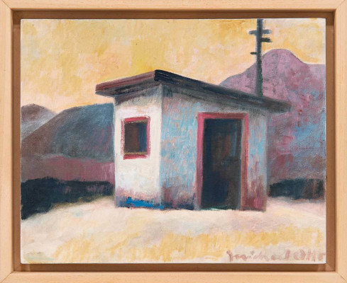 Michael Otto, Aus Transilvanien, 2024 <br /> Öl auf Leinwand, 28 x 36 cm <br /><strong> Startpreis 450 € </strong>