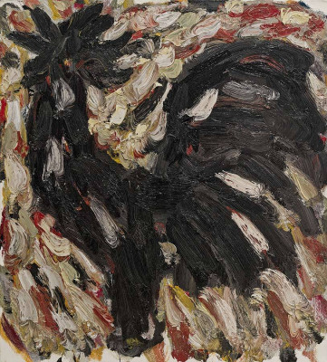 Ingmar Bruhn, o.T., 2024 <br /> Öl auf Leinwand, 100 x 90 cm <br /><strong> Startpreis 1800 € </strong><br /> <strong>–VERKAUFT–</strong>