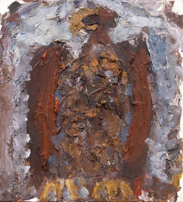 Ingmar Bruhn, o.T., 2012 <br /> Öl auf Leinwand, 50 x 45 cm <br /><strong> Startpreis 900 € </strong>