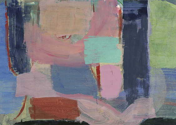 Annette Gundermann, Wintertraum, 2006 <br /> Acryl auf Papier, 47 x 67 cm <br /><strong> Startpreis 630 € </strong>