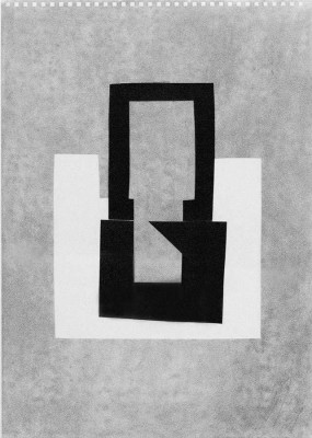 Dorothee Helena Jacobs, Kopf nach rechts, 1999 <br /> Collage, Öl, 42 x 30 cm <br /><strong> Startpreis 380 € </strong>