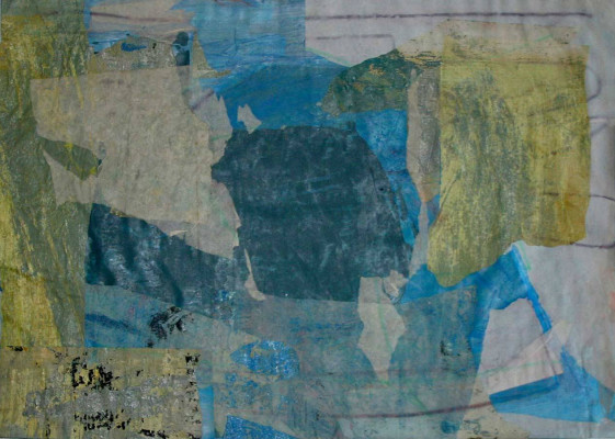 Regina Conrad, o.T., 2019<br />Collage, 41,5 x 60 cm<br /><strong>Startpreis 400 € </strong>