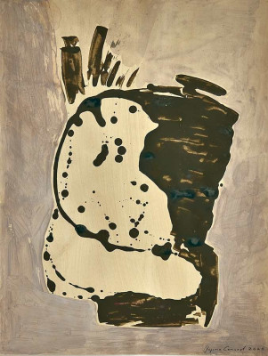 Regina Conrad, o.T., 2020<br />Mischtechnik, 47,5 x 37 cm<br /><strong>Startpreis 300 € </strong>