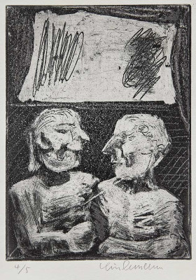 Rolf Lindemann, o.T.<br />Radierung, 24 x 17 cm, 4/5 cm <br /><strong>Startpreis 60 € </strong><br /><span style="color:#FF0000;"><strong> verkauft</strong></span>