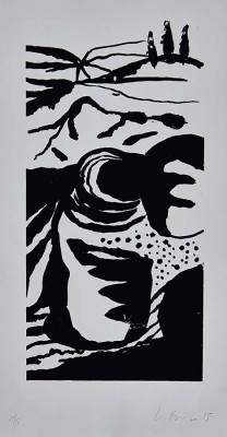 Ulrike Bunge, o.T. (Formationen), 2015<br /> Siebdruck, 60 x 42 cm, 1/7<br /><strong>Startpreis 80 € </strong>