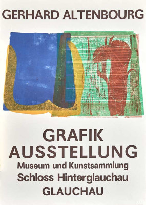 Gerhard Altenbourg, Ausstellungsplakat, 1970/81<br />Farboffset, 84 x 60 cm<br /><strong>Startpreis 50 € </strong><br /><span style="color:#FF0000;"><strong> verkauft</strong></span>