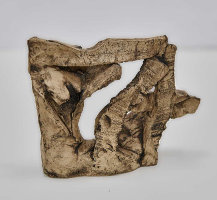 Hans Vent, Vegetativ, 90er Jahre<br /> Terrakotta, 15 x 18 x 7 cm Unikat<br /><strong>Startpreis 140 € </strong>