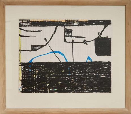 Hanns Schimansky, o.T.<br />Zeichnung, 50 x 67 cm<br /><strong>Startpreis 1150 €</strong>, incl. Rahmen<br /><span style="color:#FF0000;"><strong> verkauft</strong></span>