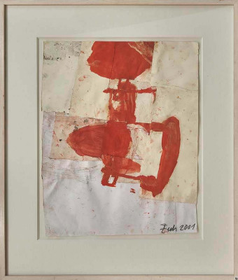 Sati Zech, o.T., 2009<br />Mischtechnik / Collage, 50 x 42 cm<br /><strong>Startpreis 750 €</strong>, incl. Rahmen<br /><span style="color:#FF0000;"><strong> verkauft</strong></span>