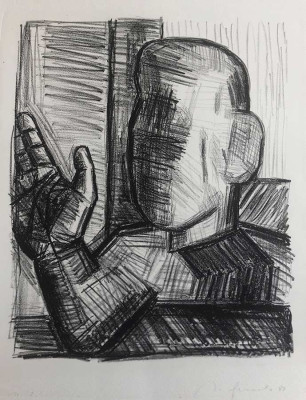 Nuria Quevedo, Lithografie 1989, <br /> Lithografie, 36,5 x 28,5 cm, 80 + xx <br /><strong>Startpreis 110 € </strong>