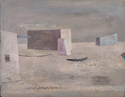 Michael Hegewald, Strand 2013, <br /> Öl auf Hartfaser, 59 x 77 cm <br /><strong>Startpreis 2.400 € </strong>, inclusive Rahmen<br /><span style="color:#FF0000;"><strong> verkauft</strong></span>