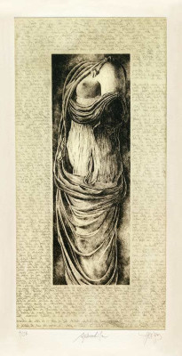 Walter Herzog, Aphropdite, 2001 <br />Radierung, 37,5 x 18,5 cm, 8/50 <br /><strong>Startpreis 100 € </strong><br /><span style="color:#FF0000;"><strong> verkauft</strong></span>