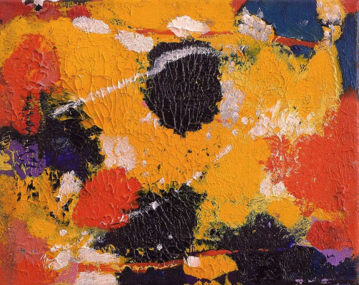 Midele Schade, so sonnig, 2020 <br /> Öl auf Leinwand, 30 x 24 cm <br /><strong>Startpreis 230 € </strong>, Rahmen optional 20 €<br /><span style="color:#FF0000;"><strong> verkauft</strong></span>