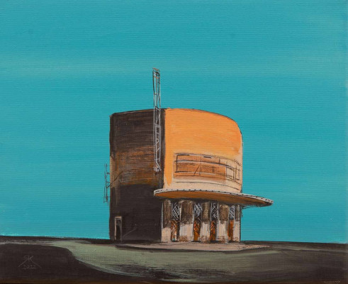 Rüdiger Koch, Pala, 2022 <br /> Acryl auf Leinwand, 24 x 30 cm<br /> <strong> Startpreis 250 € </strong><br /><span style="color:#FF0000;"><strong> verkauft</strong></span>