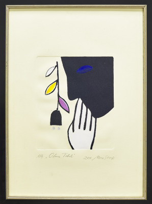 Max Stock, o.T., 2016 <br /> Lithografie, coloriert, 34 x 28 cm, Rahmen optional 60 € <br /> <strong> Startpreis 240 € </strong><br /><span style="color:#FF0000;"><strong> verkauft</strong></span>