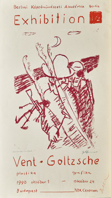 Dieter Goltzsche, Vent - Goltzsche, o.J. <br /> Siebdruck, 69 x 40 cm <br /> <strong> Startpreis 20 € </strong><br /><span style="color:#FF0000;"><strong> verkauft</strong></span>