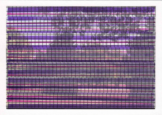 Klaus Fuchs, o. T. (Park), 2022 <br /> Foto überzeichnet und überklebt 11,5 x 16,3 cm , Rahmen optional 20 €<br /><strong> Startpreis 80 € </strong><br /><span style="color:#FF0000;"><strong> verkauft</strong></span>