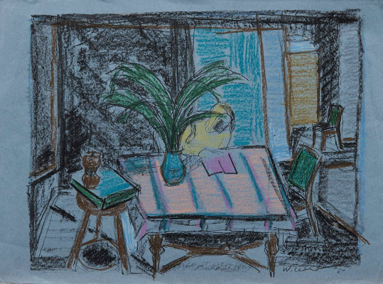 Wolfgang Leber, ö.T., o.J. <br /> Litho, übermalt, 31 x 41 cm <br /> <strong> Startpreis 150 € </strong><br /><span style="color:#FF0000;"><strong> verkauft</strong></span>