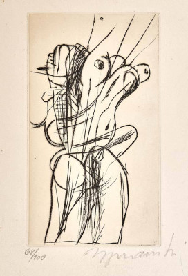 Rolf Szymanski, <br /> Radierung, <br /> <strong>Startpreis 120 € </strong><br />