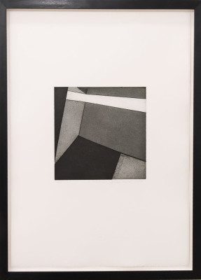 Zora Jankovic, RF517, 2017 <br /> Vernis mou, Aquatinta, 20 x 20 cm, e.a. Rahmen optional 125 € <br /><strong> Startpreis 375 € </strong>