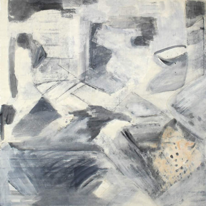 o. T., 2016<br/>
Gouache auf Papier, 70 x 70 cm<br/>